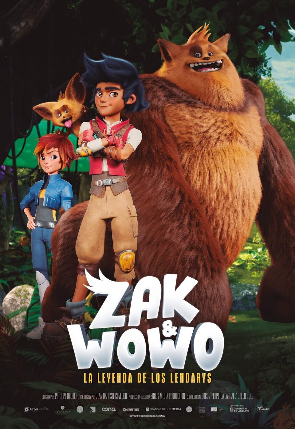 Poster of Zak & Wowo, la légende de Lendarys - España