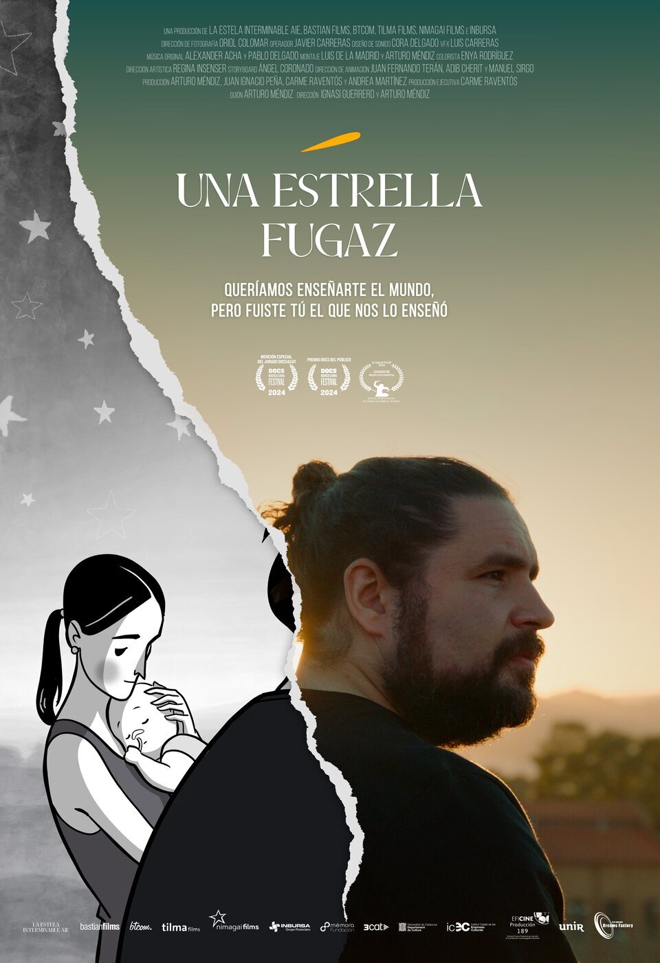 Poster of Una estrella fugaz - España