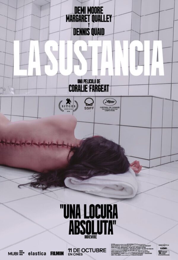 Poster of The Substance - Cartel España 'La sustancia'