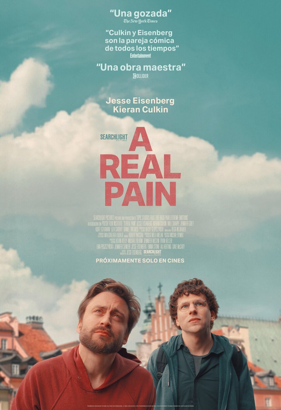 Poster of A Real Pain - Teaser