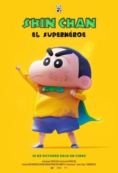 Poster of Shin Jigen! Crayon Shin-chan the Movie - Cartel España