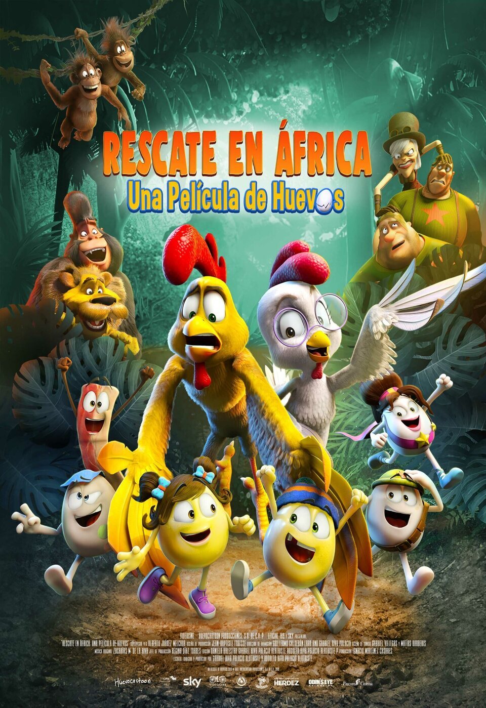 Poster of Little Eggs: An African Rescue - Póster España