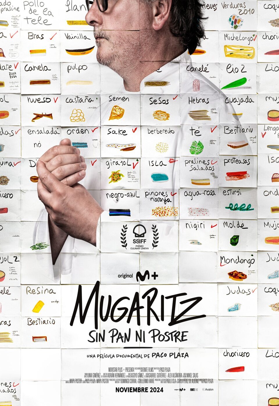 Poster of Mugaritz. Sin pan ni postre - España