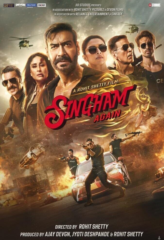 Poster of Singham Again - Internacional