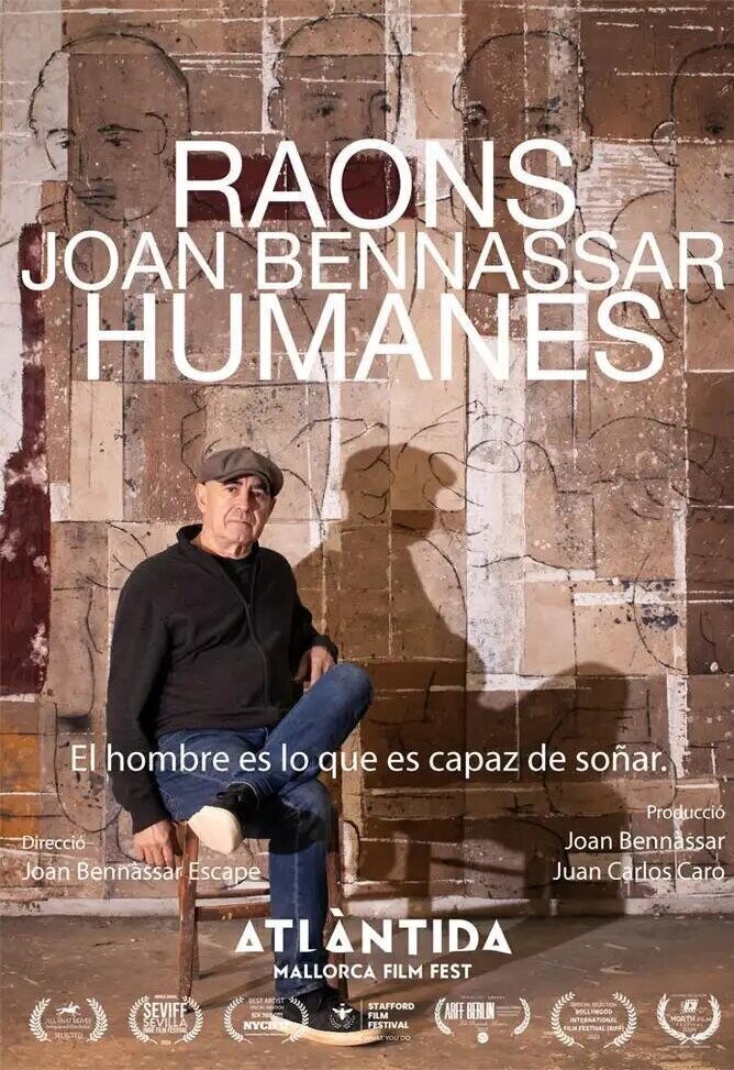 Poster of Joan Bennàssar - Raons humanes - Cartel España