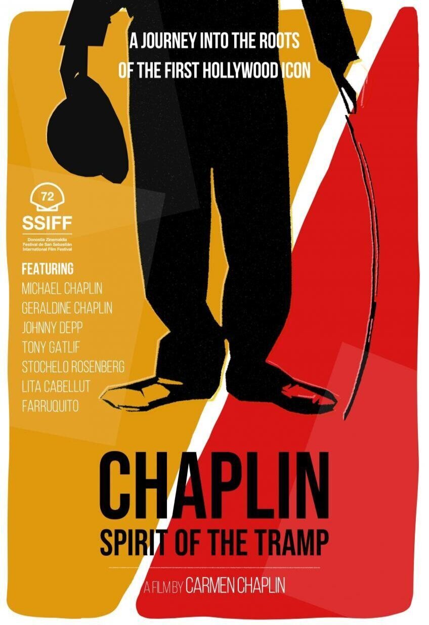 Poster of Charlie Chaplin: The Spirit of the Tramp - Cartel EEUU