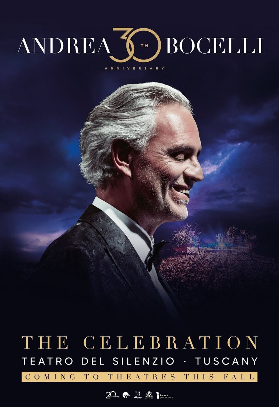 Poster of Andrea Bocelli 30: The Celebration - U.K.