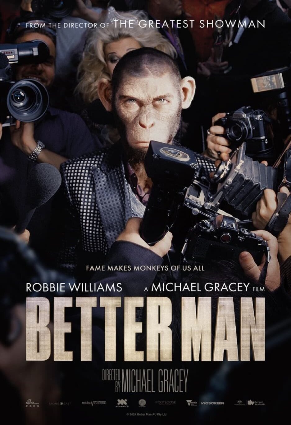 Poster of Better Man - Cartel inglés