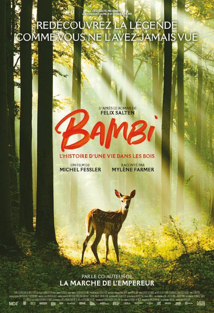 Poster of Bambi: A Tale of Life in the Woods - Cartel francés