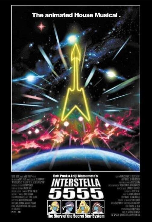 Poster of Interstella 5555: The 5tory of the 5ecret 5tar 5ystem - Internacional