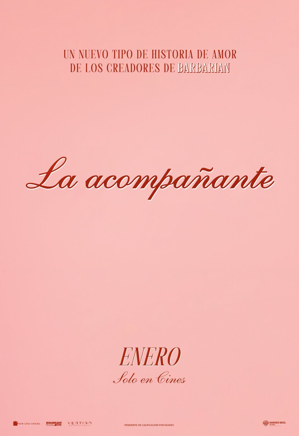 Poster of Companion - Cartel España 'La acompañante'