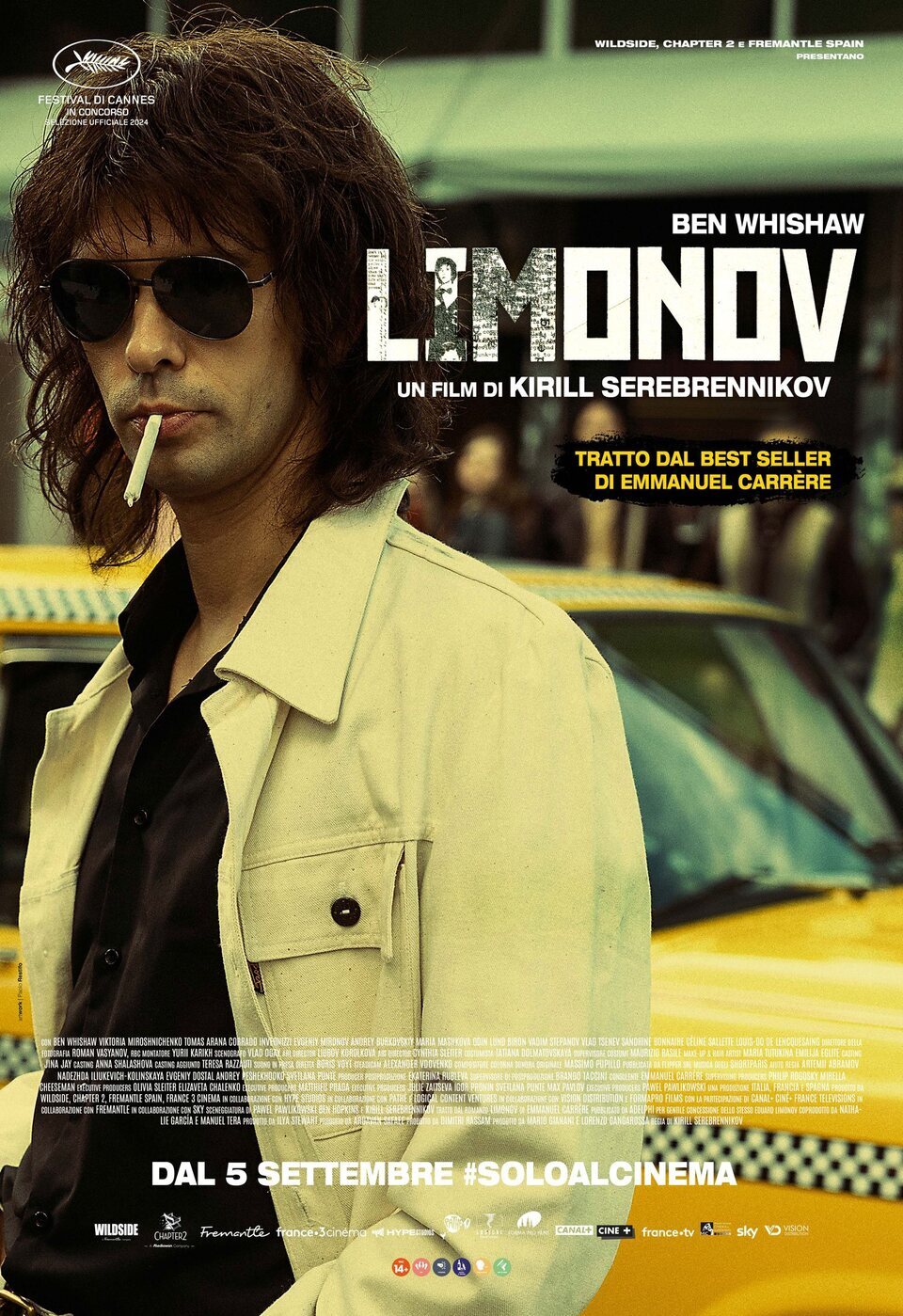 Poster of Limonov: The Ballad of Eddie - Cartel Italia 'Limonov'