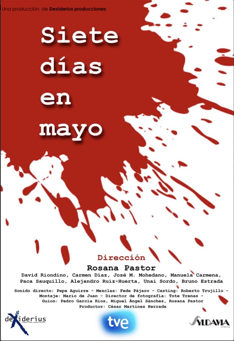 Poster of Siete días en mayo - Póster