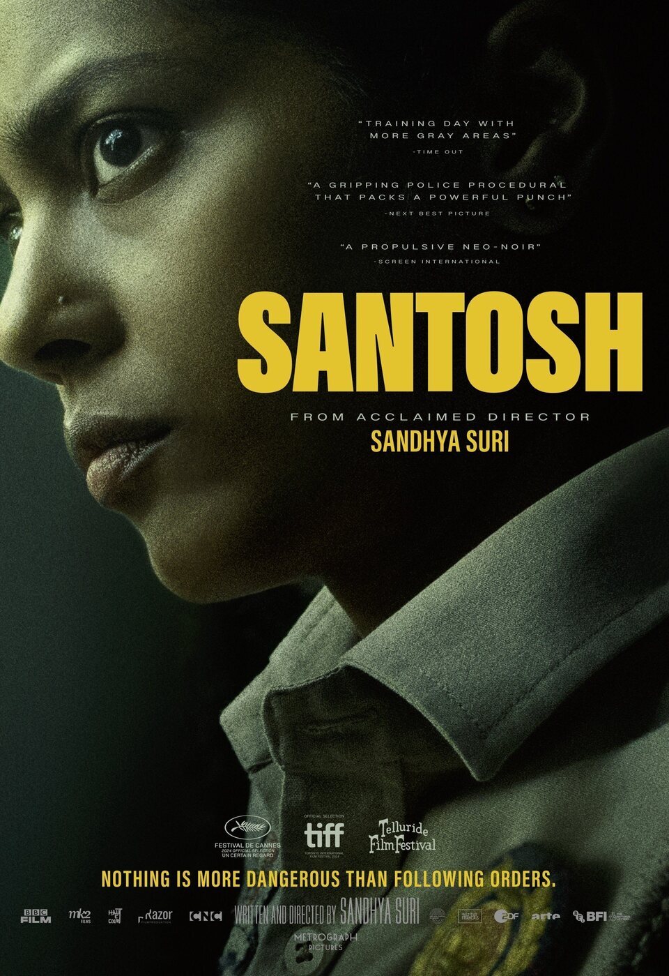 Poster of Santosh - Cartel inglés