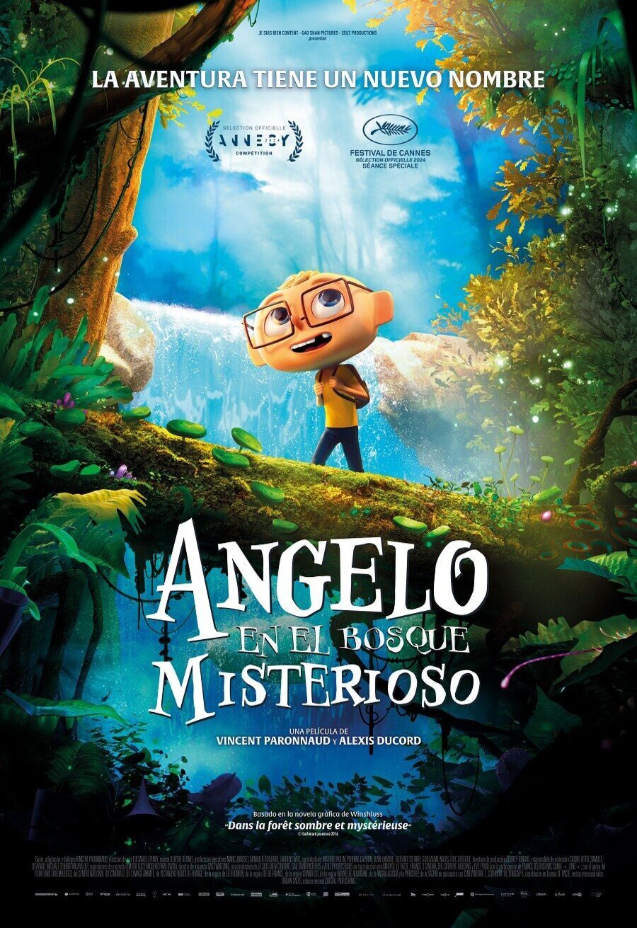 Poster of Into the Wonderwoods - Cartel España 'Angelo en el bosque misterioso'