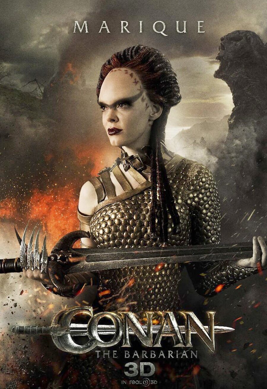 Poster of Conan the Barbarian - Rose McGowan