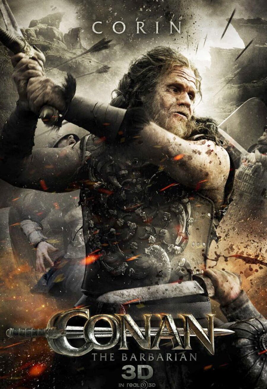 Poster of Conan the Barbarian - Ron Perlman