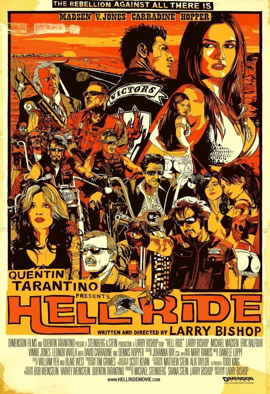 Poster of Hell Ride - Estados Unidos