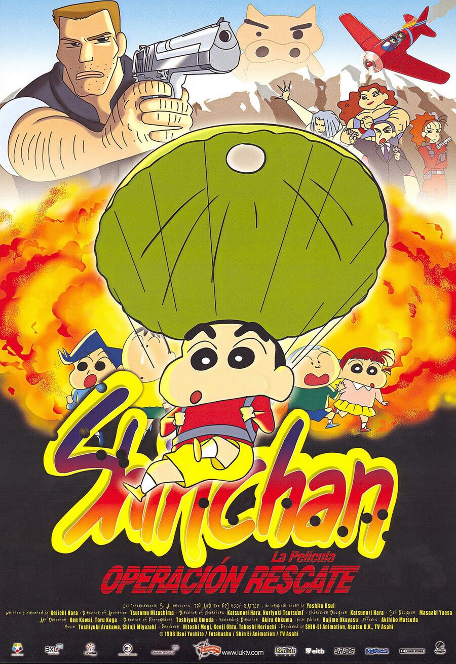 Poster of Crayon Shin chan: Dengeki! Buta no Hizume Daisakusen - España