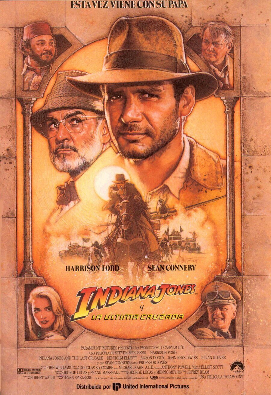 Poster of Indiana Jones and the Last Crusade - España