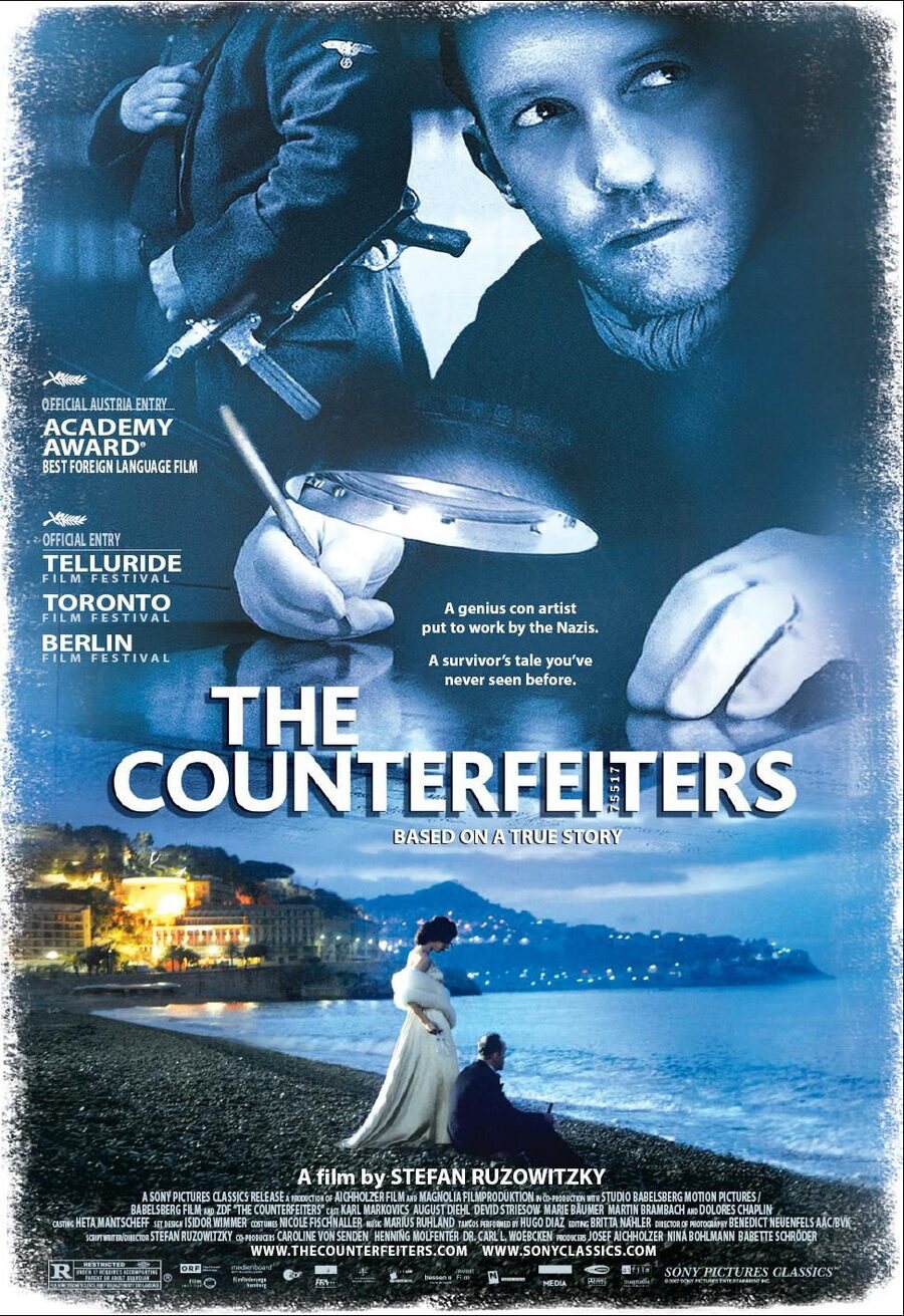 Poster of The Counterfeiters - EEUU