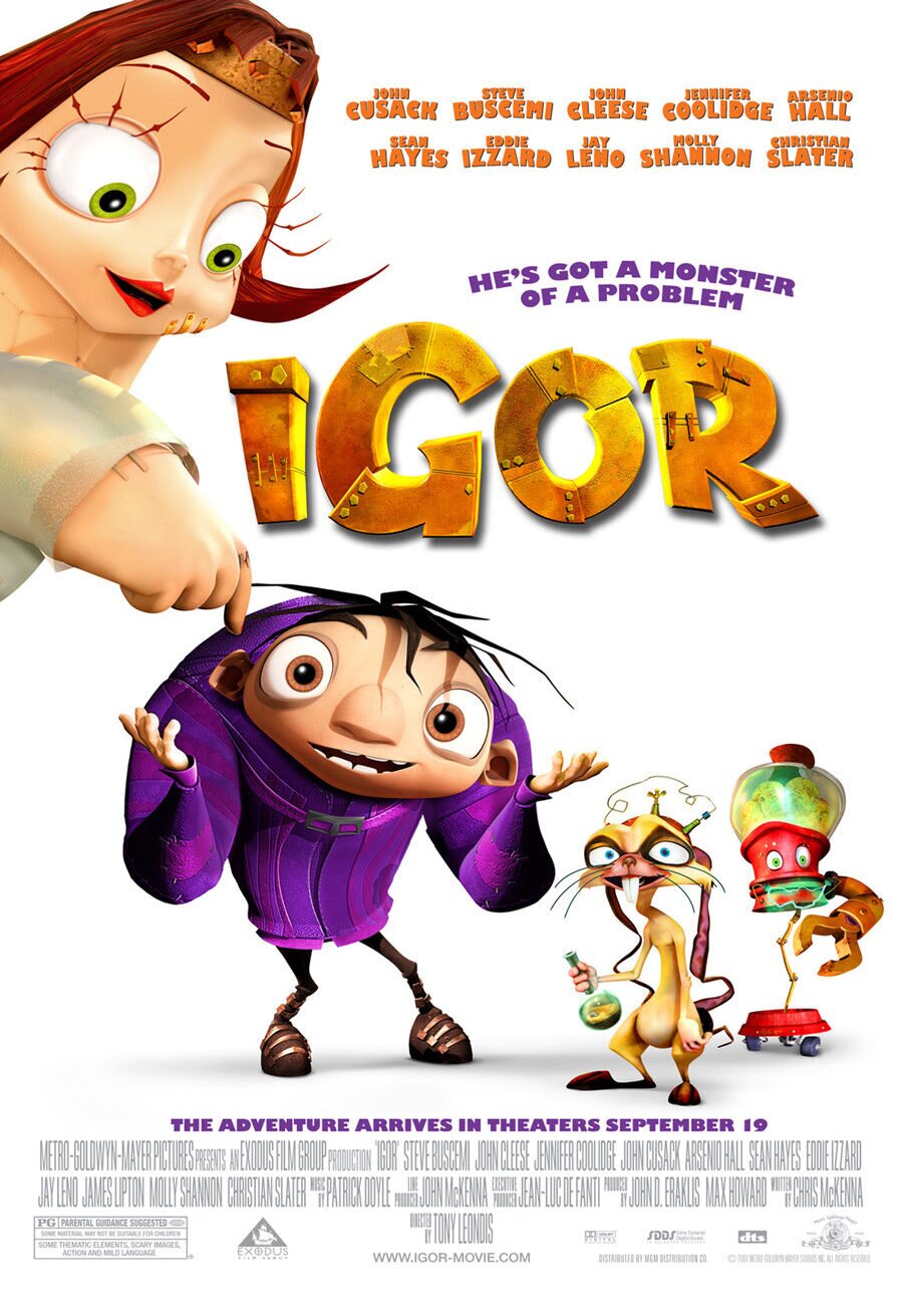 Poster of Igor - Estados Unidos