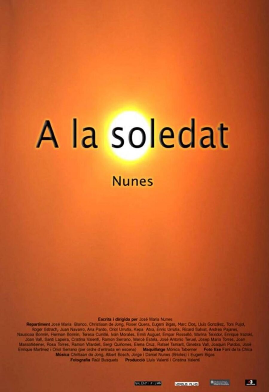 Poster of A la soledad - España (Catalán)