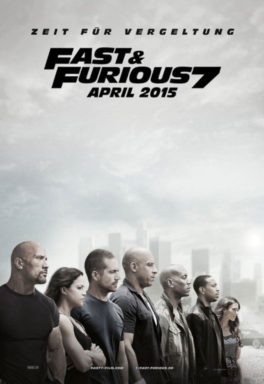 Poster of Furious 7 - Estados Unidos