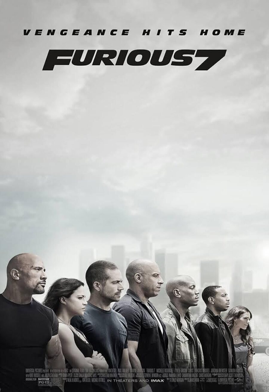 Poster of Furious 7 - Reino Unido