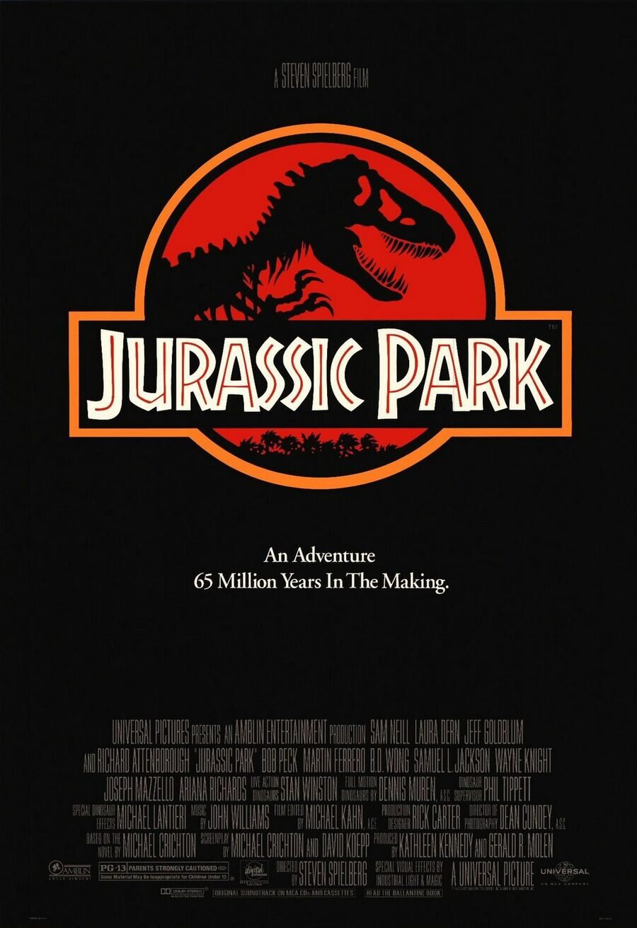 Poster of Jurassic Park - EEUU