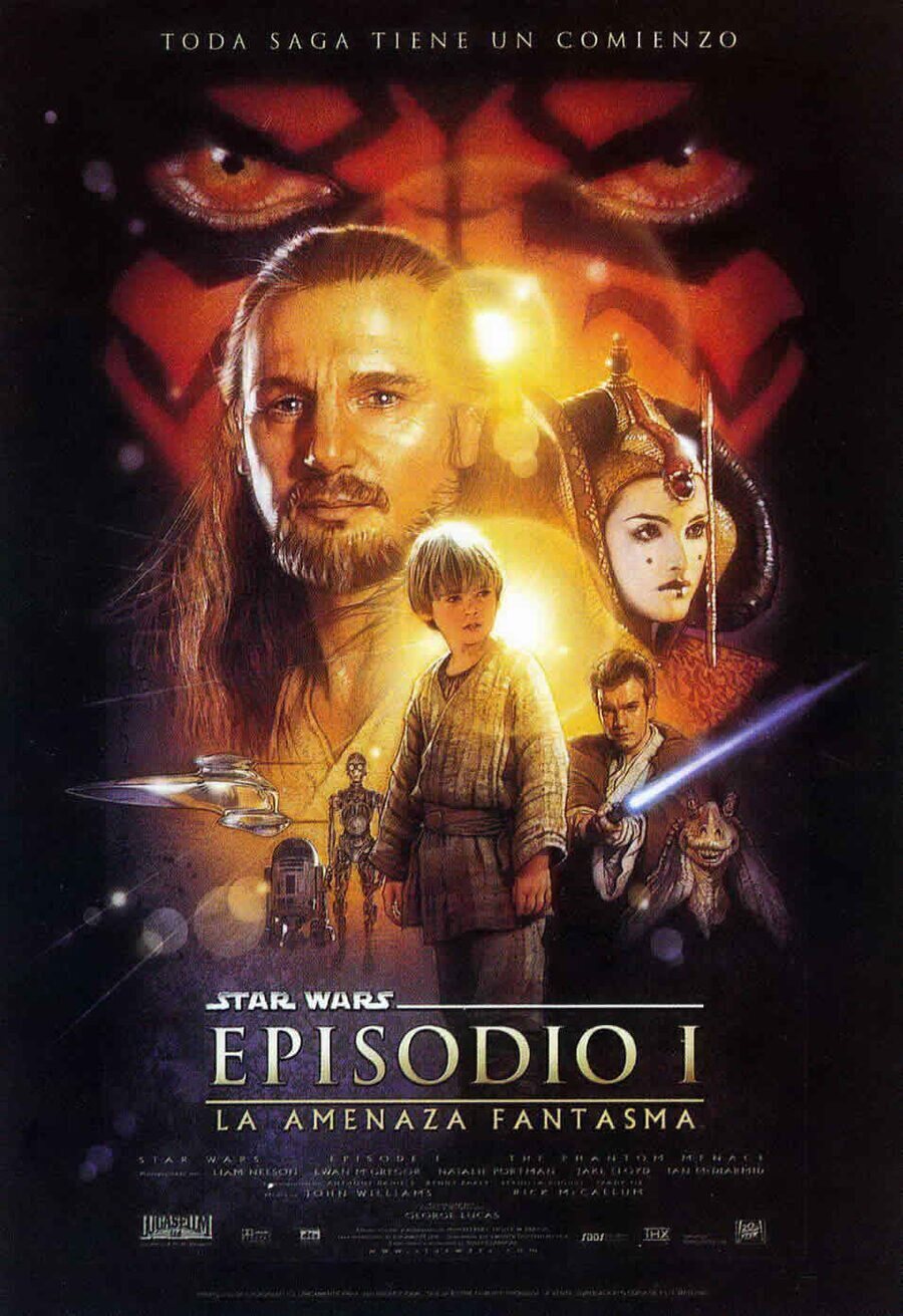 Poster of Star Wars: Episode I - The Phantom Menace - España