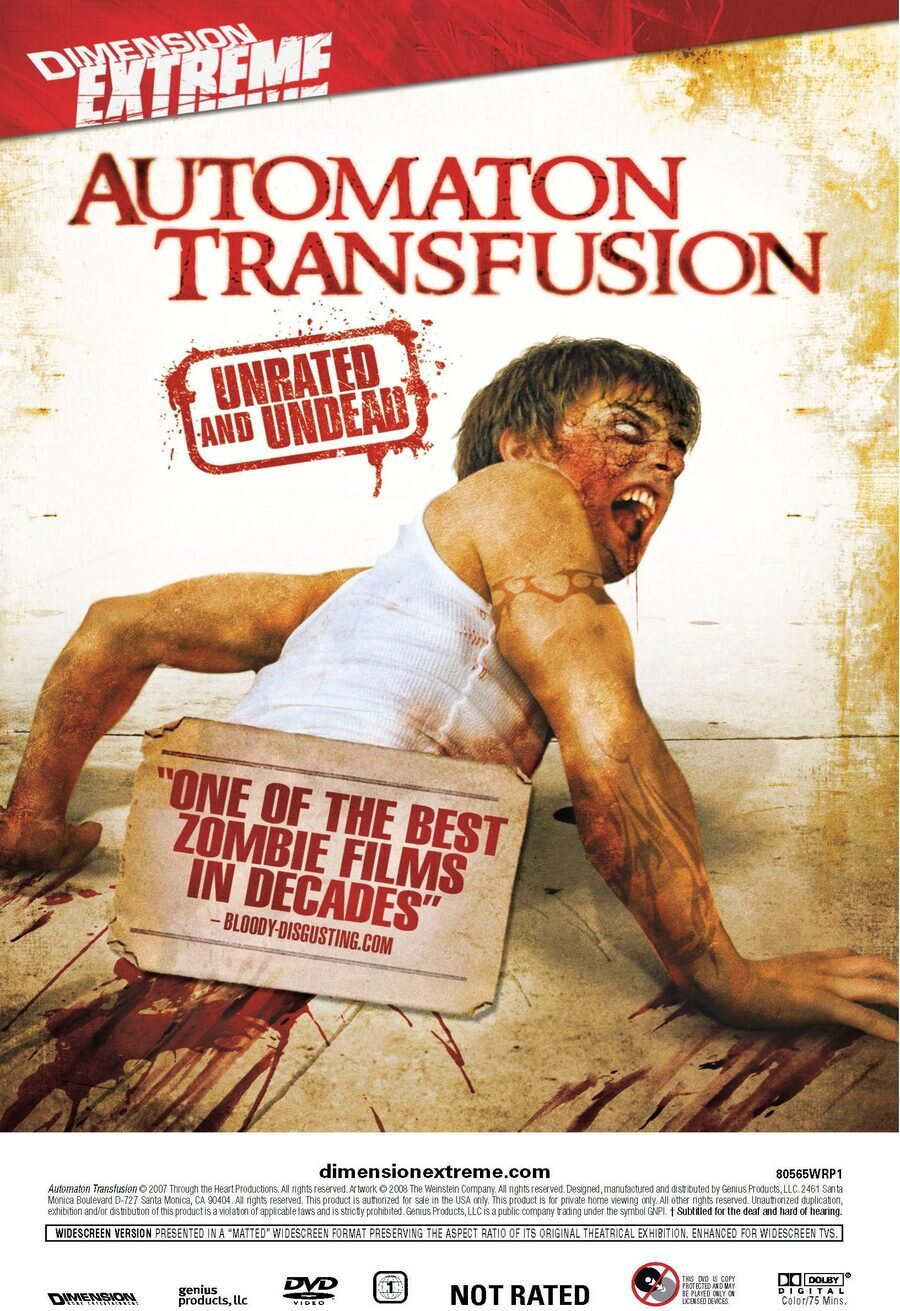 Poster of Automaton Transfusion - EE.UU.