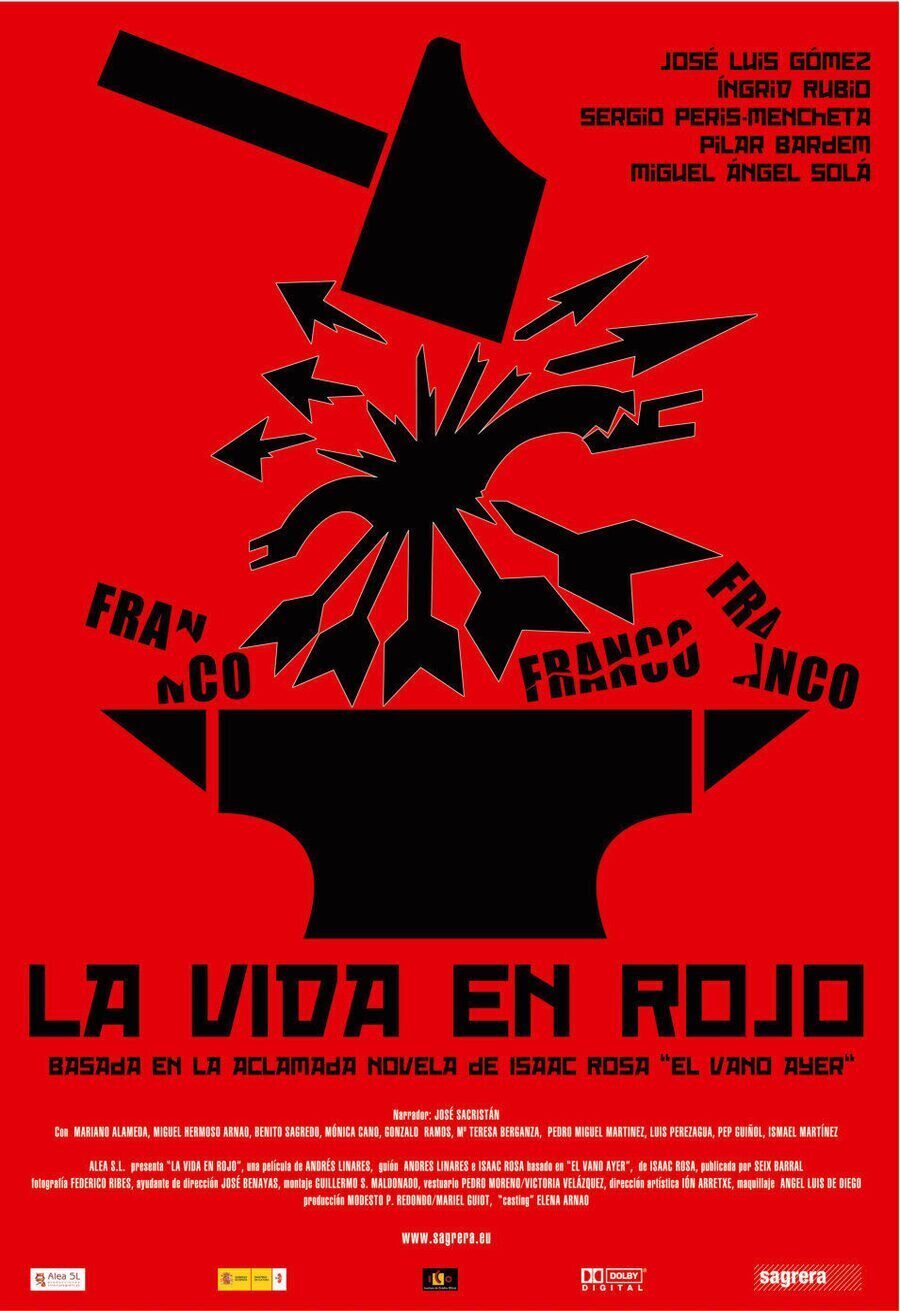 Poster of La vida en rojo - España