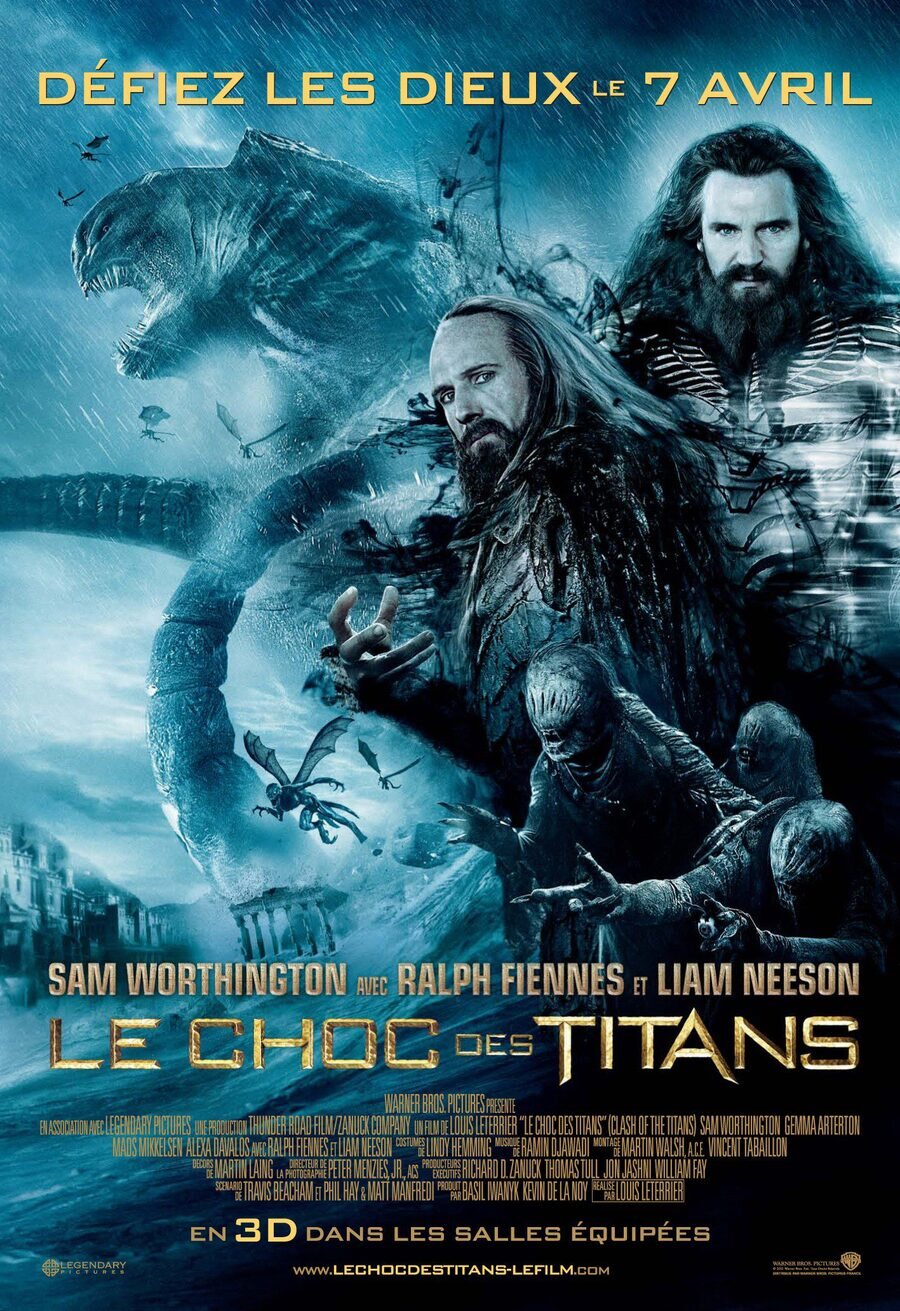 Poster of Clash of the Titans - Francia