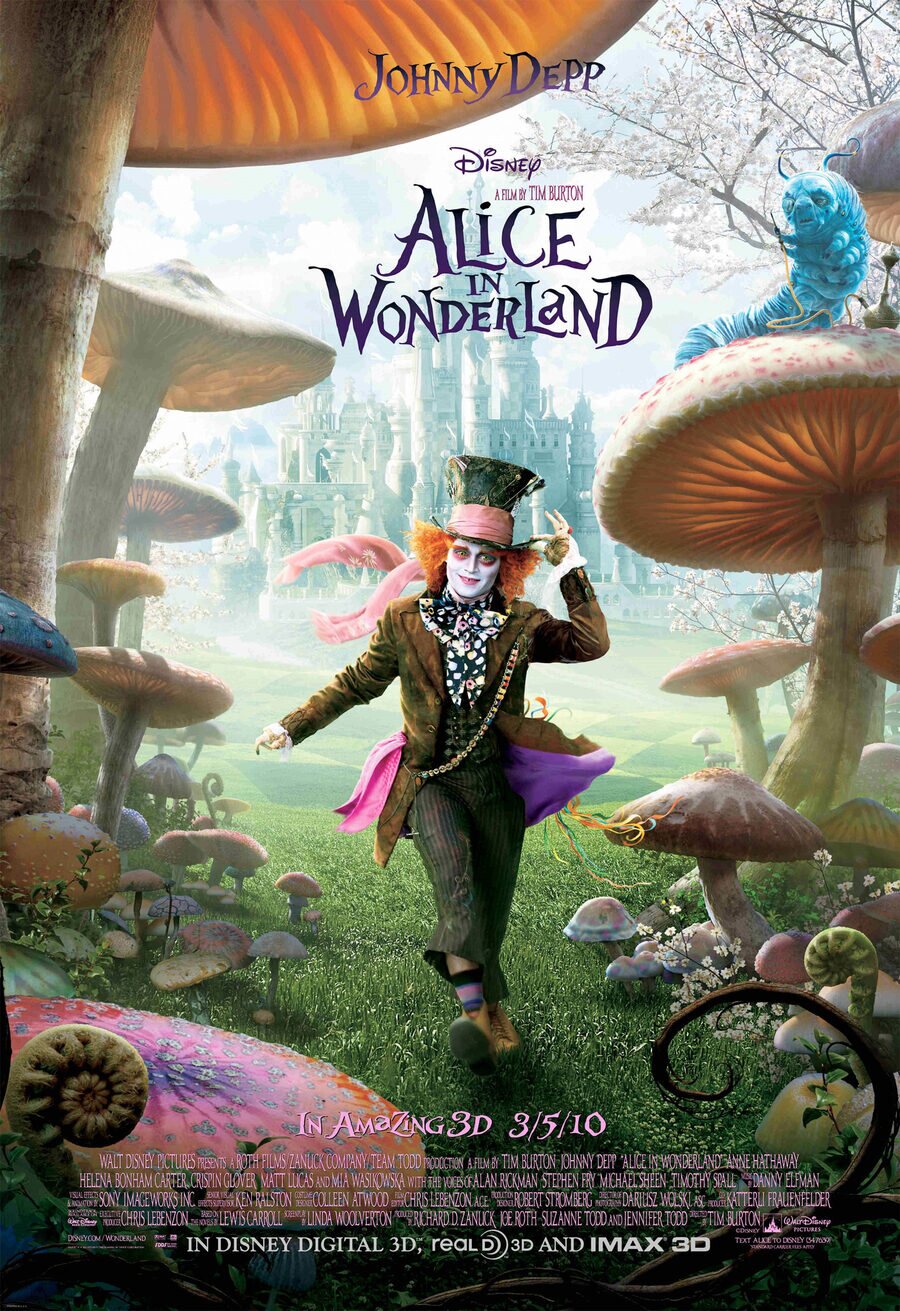 Poster of Alice in Wonderland - Estados Unidos