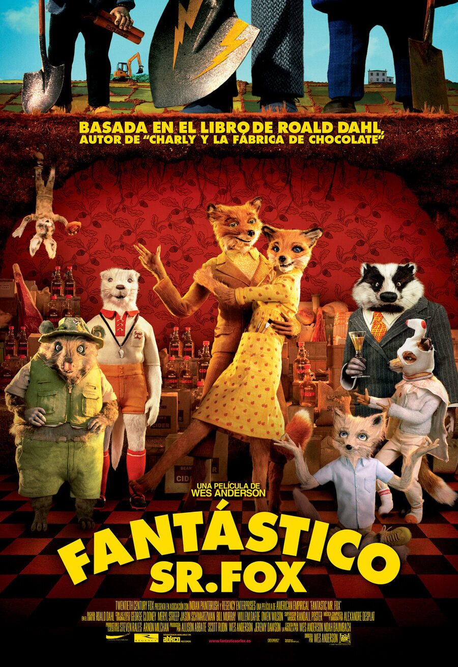 Poster of The Fantastic Mr. Fox - España