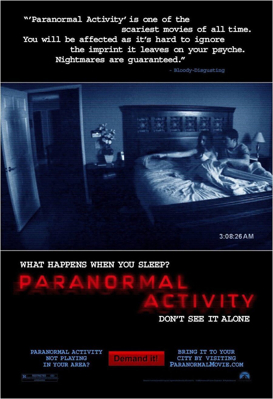 Poster of Paranormal Activity - Estados Unidos