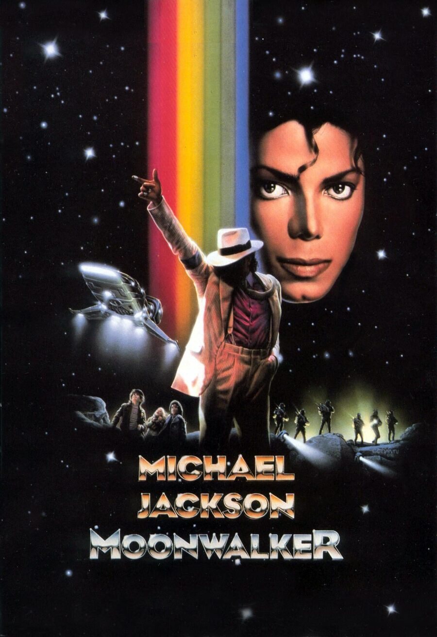 Poster of Moonwalker - Estados Unidos