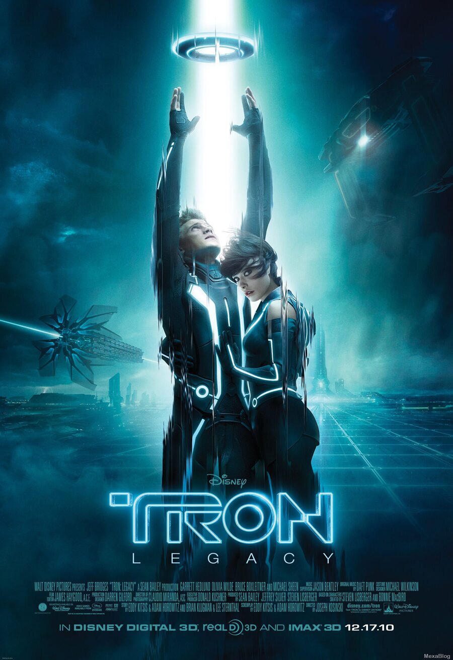 Poster of Tron Legacy - Estados Unidos