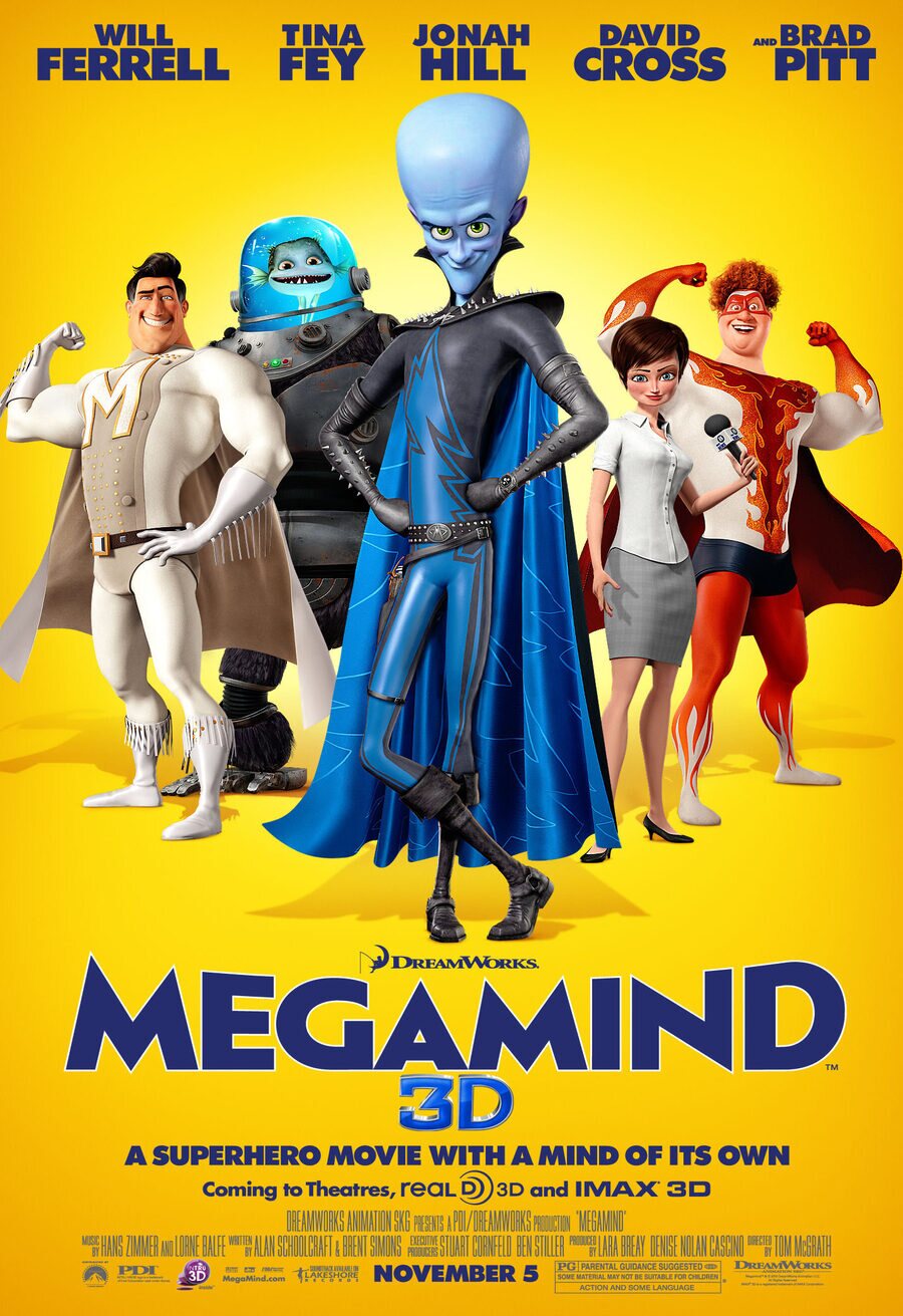 Poster of Megamind - Estados Unidos