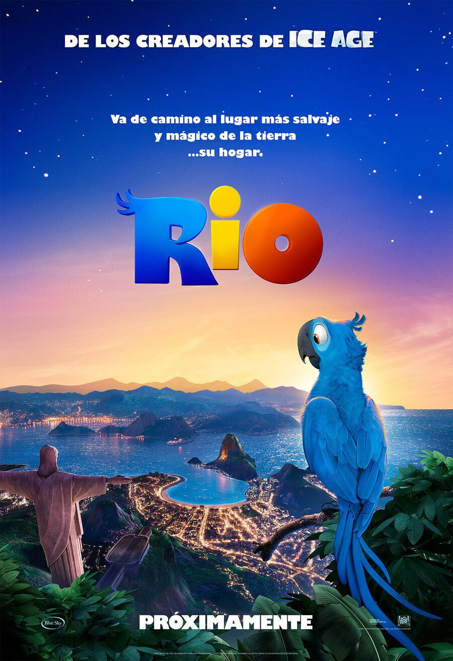 Teaser Espana Poster For Rio 11 Movie N Co