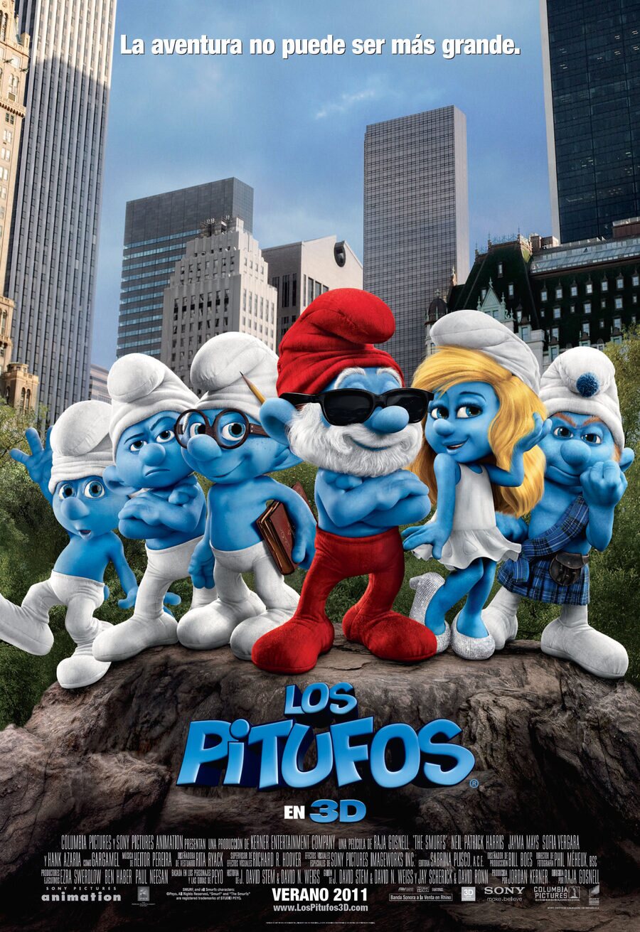 Poster of The Smurfs - España