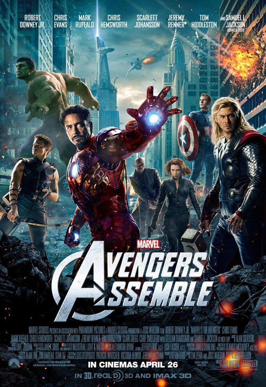 Poster of Avengers Assemble - UK