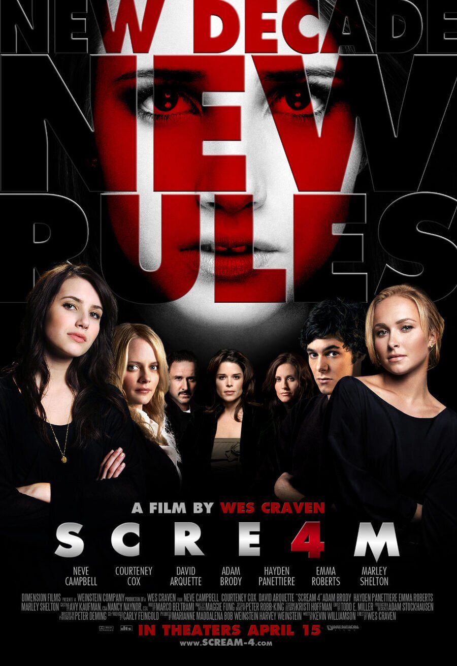 Poster of Scream 4 - Estados Unidos