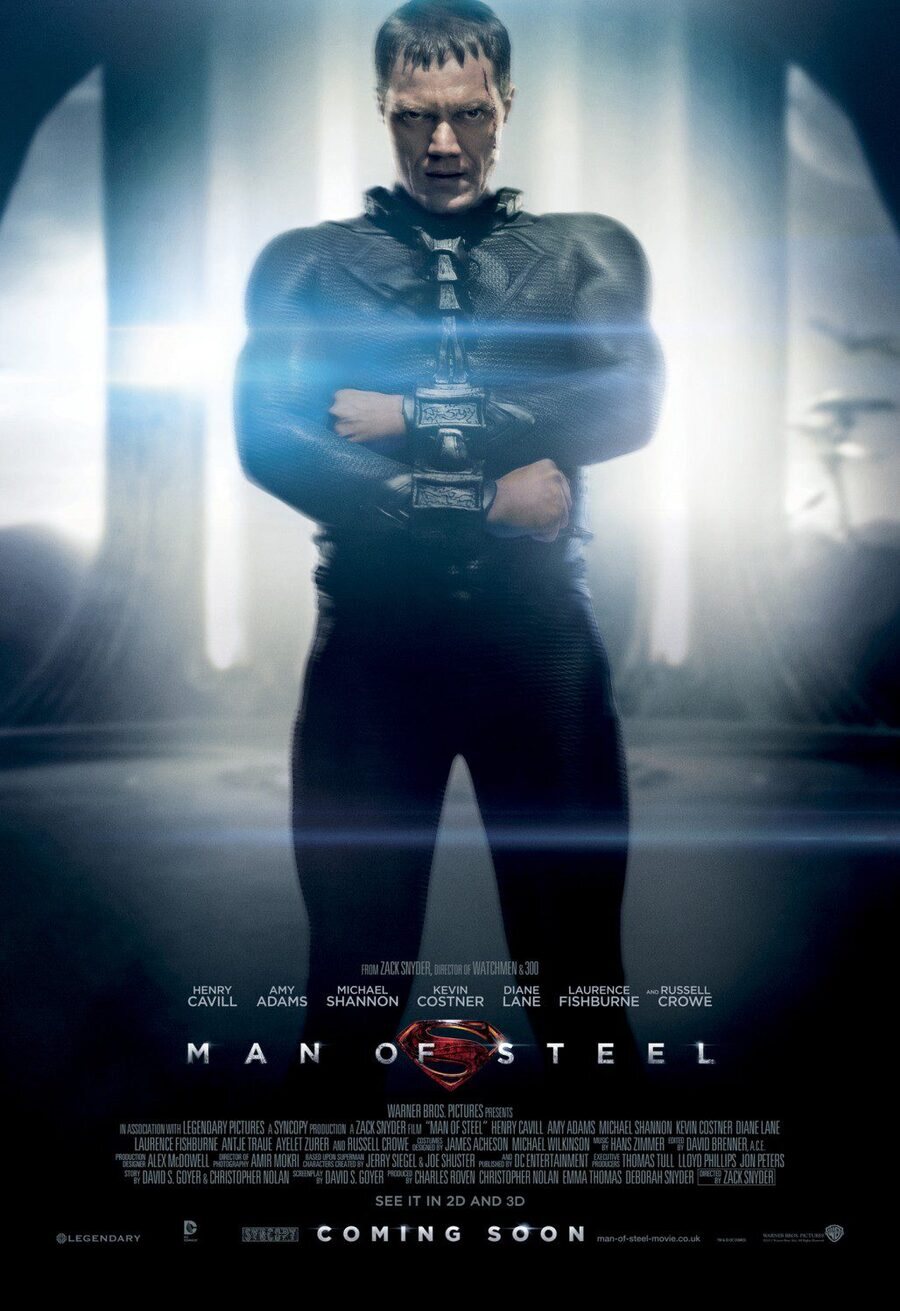 Poster of Man of Steel - Michael Shannon