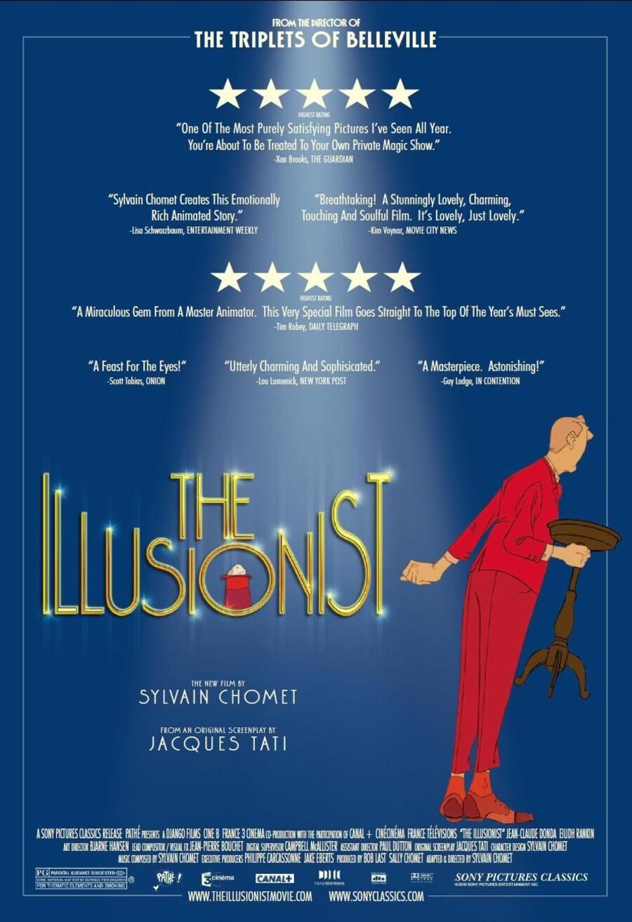 Poster of The illusionist - EEUU