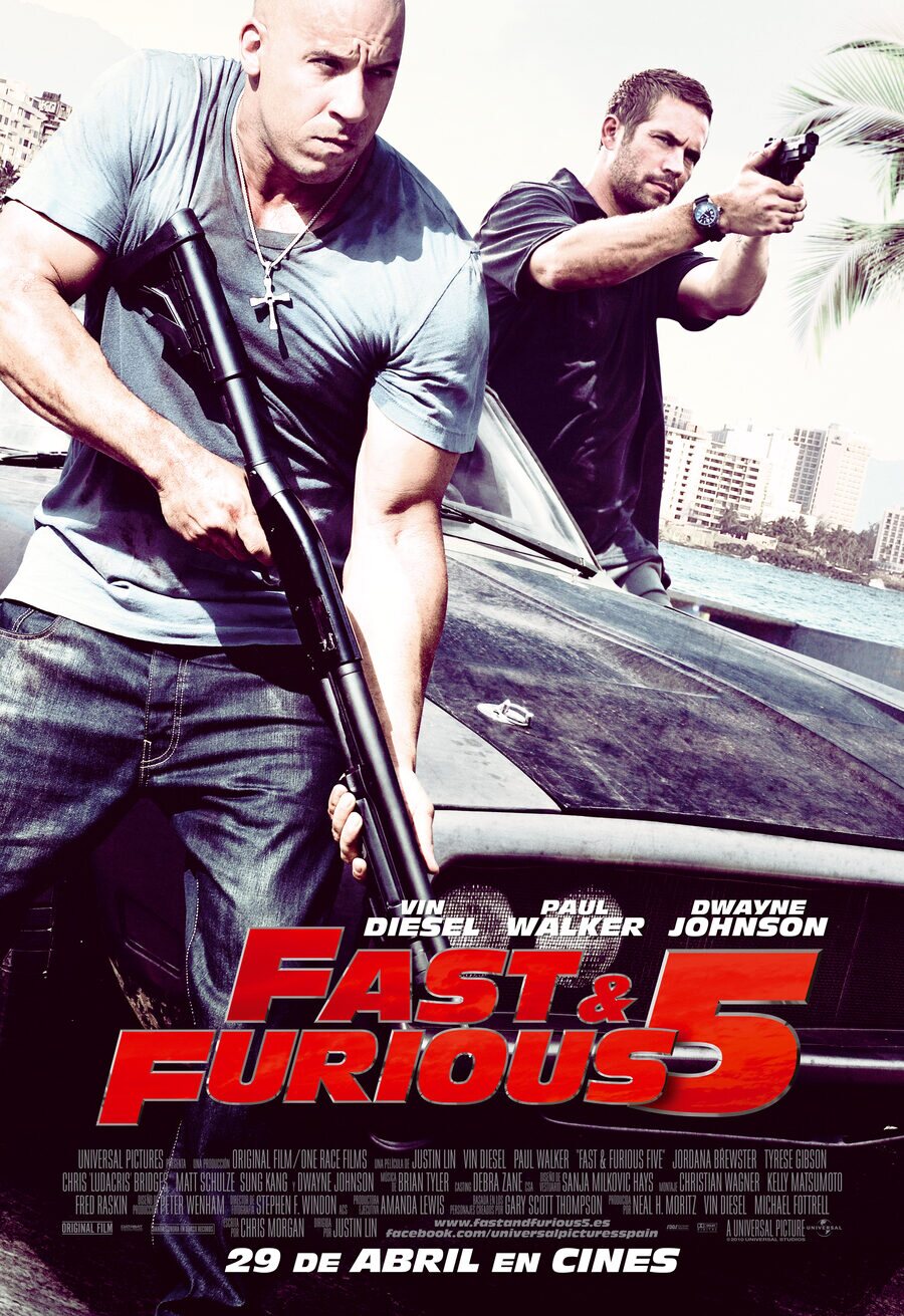 Poster of Fast Five - España