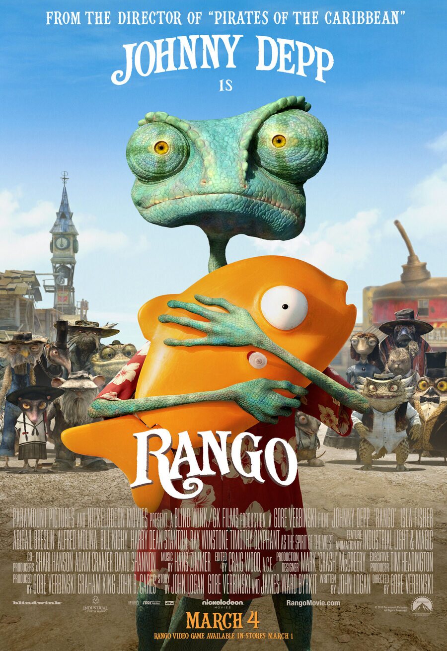 Poster of Rango - Estados Unidos