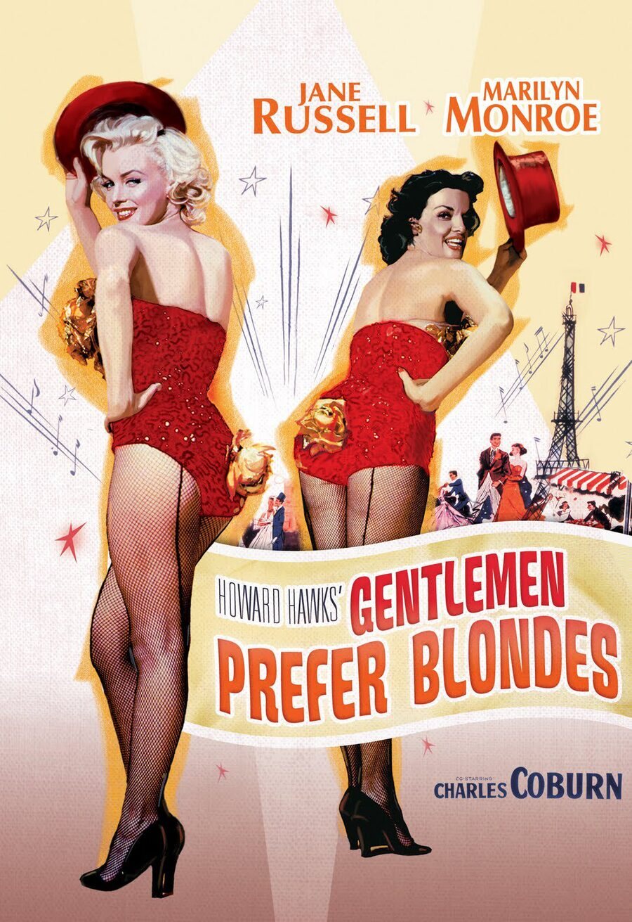 Poster of Gentlemen Prefer Blondes - Estados Unidos