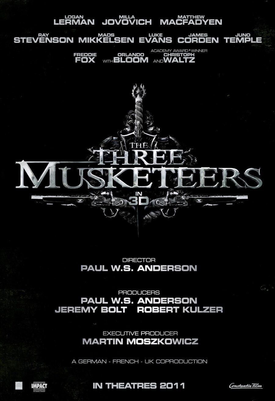 Poster of The Three Musketeers - Teaser